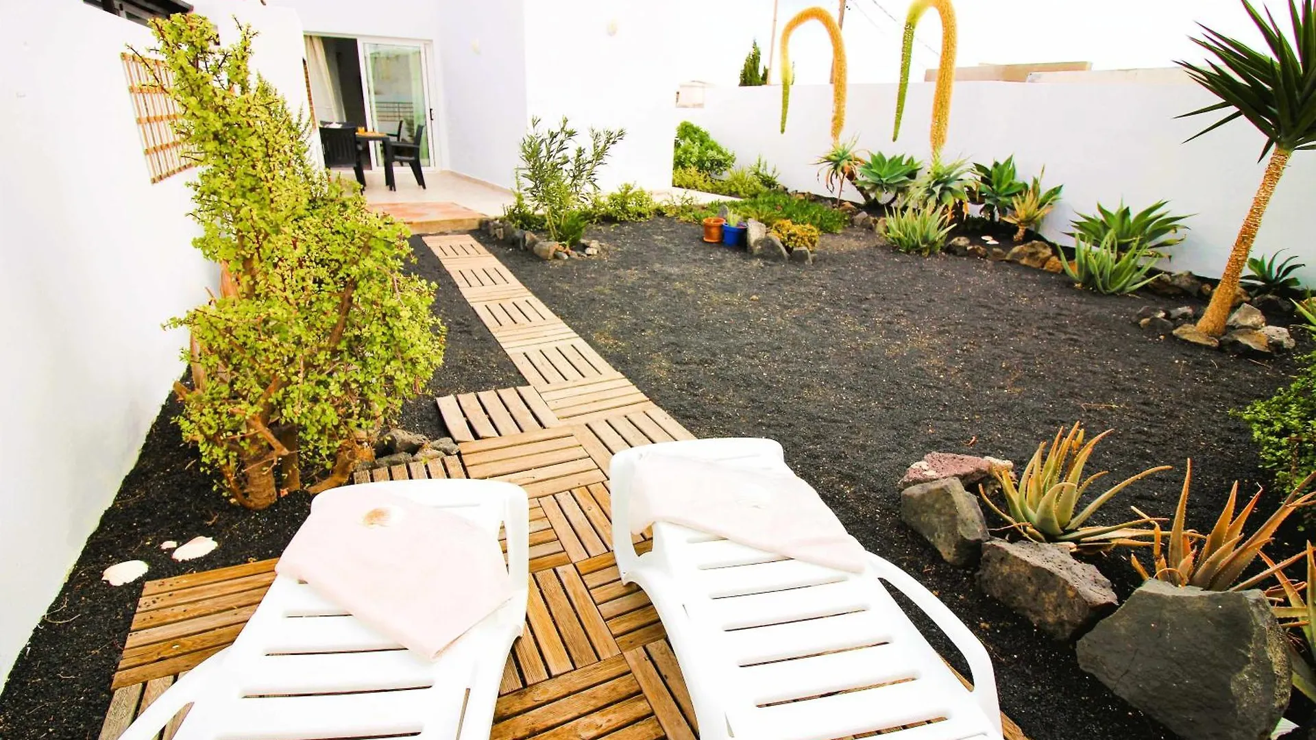 펜션 티아즈 Casa Tabaiba Con Jardin Y Barbacoa 빌라